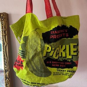 Trader Joe’s pickle reusable Tote Bag